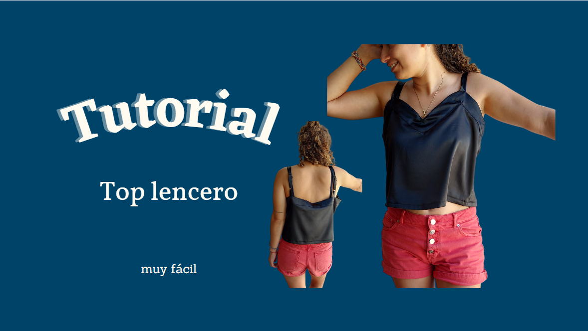 En este momento estás viendo Tutorial top lencero negro