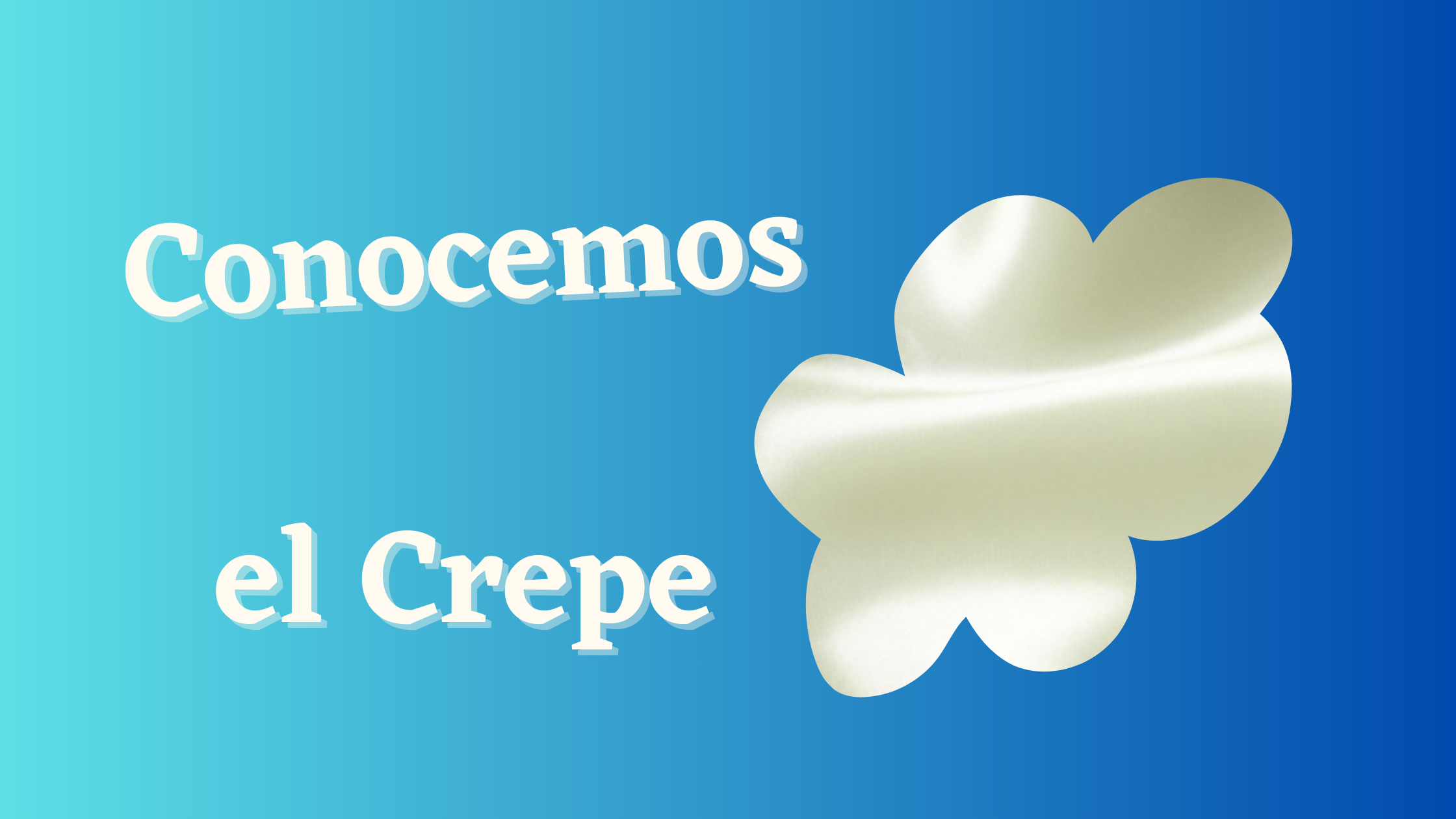 En este momento estás viendo El crepe