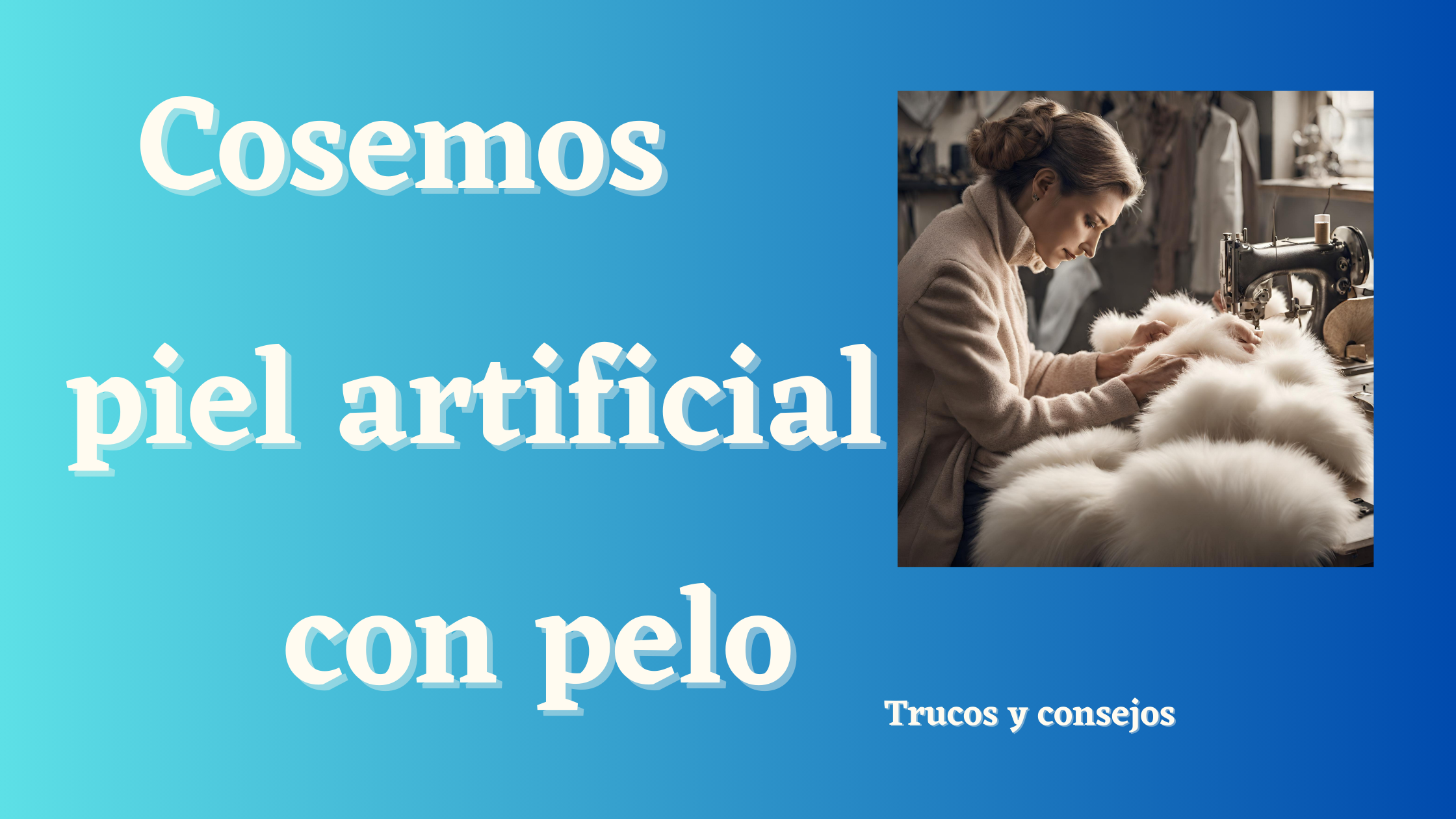 En este momento estás viendo Trucos y consejos para coser piel sintética con pelo