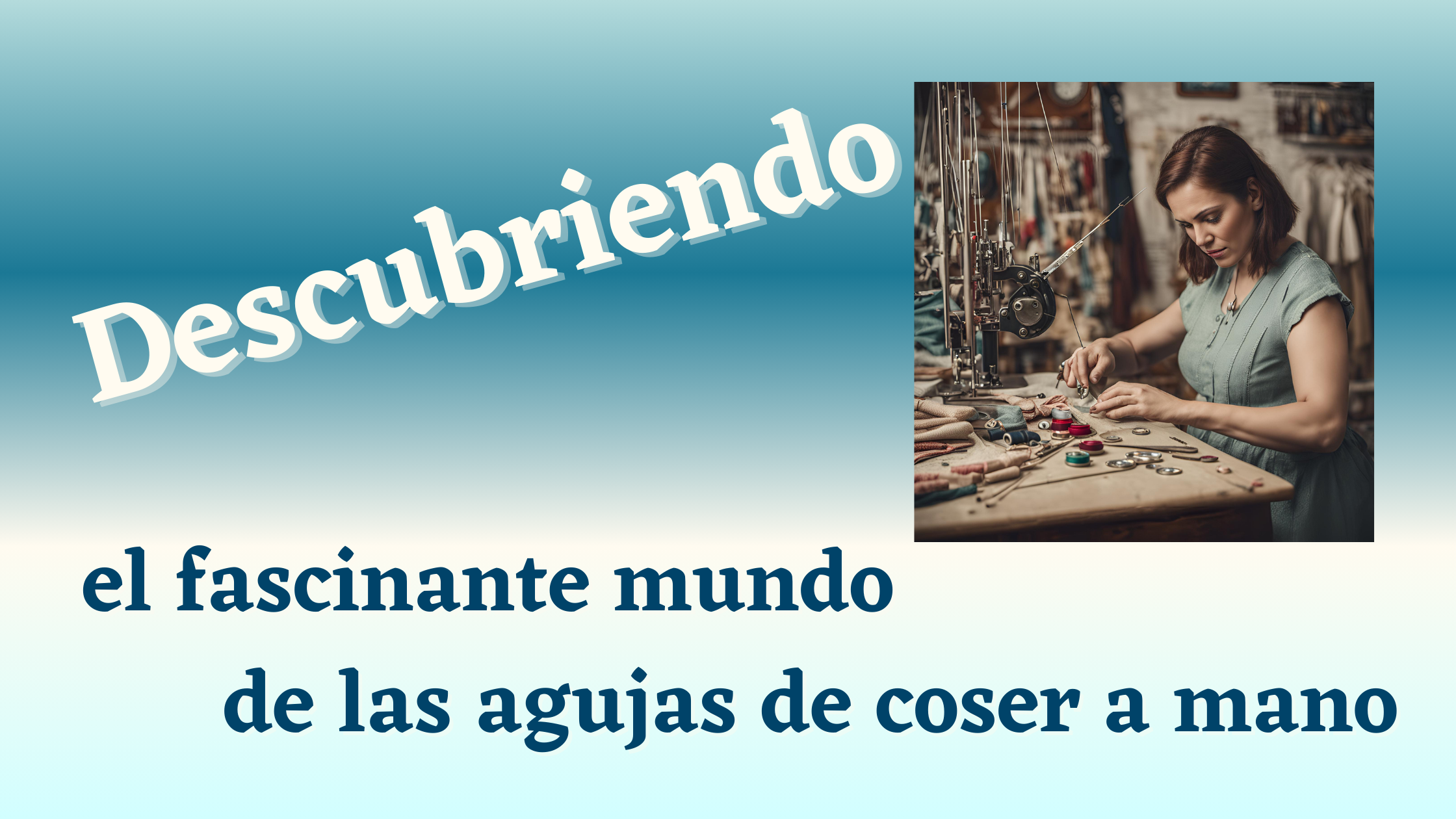 En este momento estás viendo El fascinante mundo de las agujas de coser a mano: origen, tipos y usos