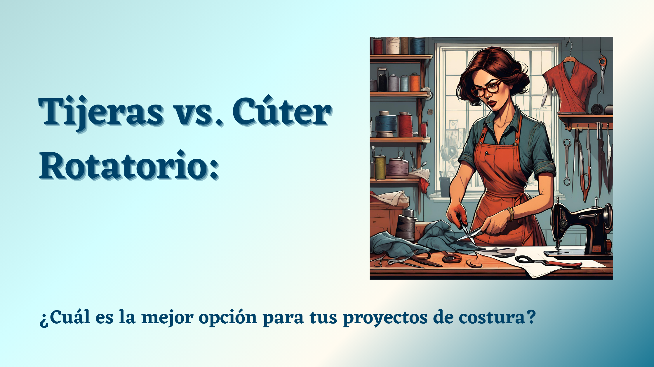 En este momento estás viendo Cúter rotativo vs. tijeras de costura: ¿Qué herramienta necesitas para tu próximo proyecto?