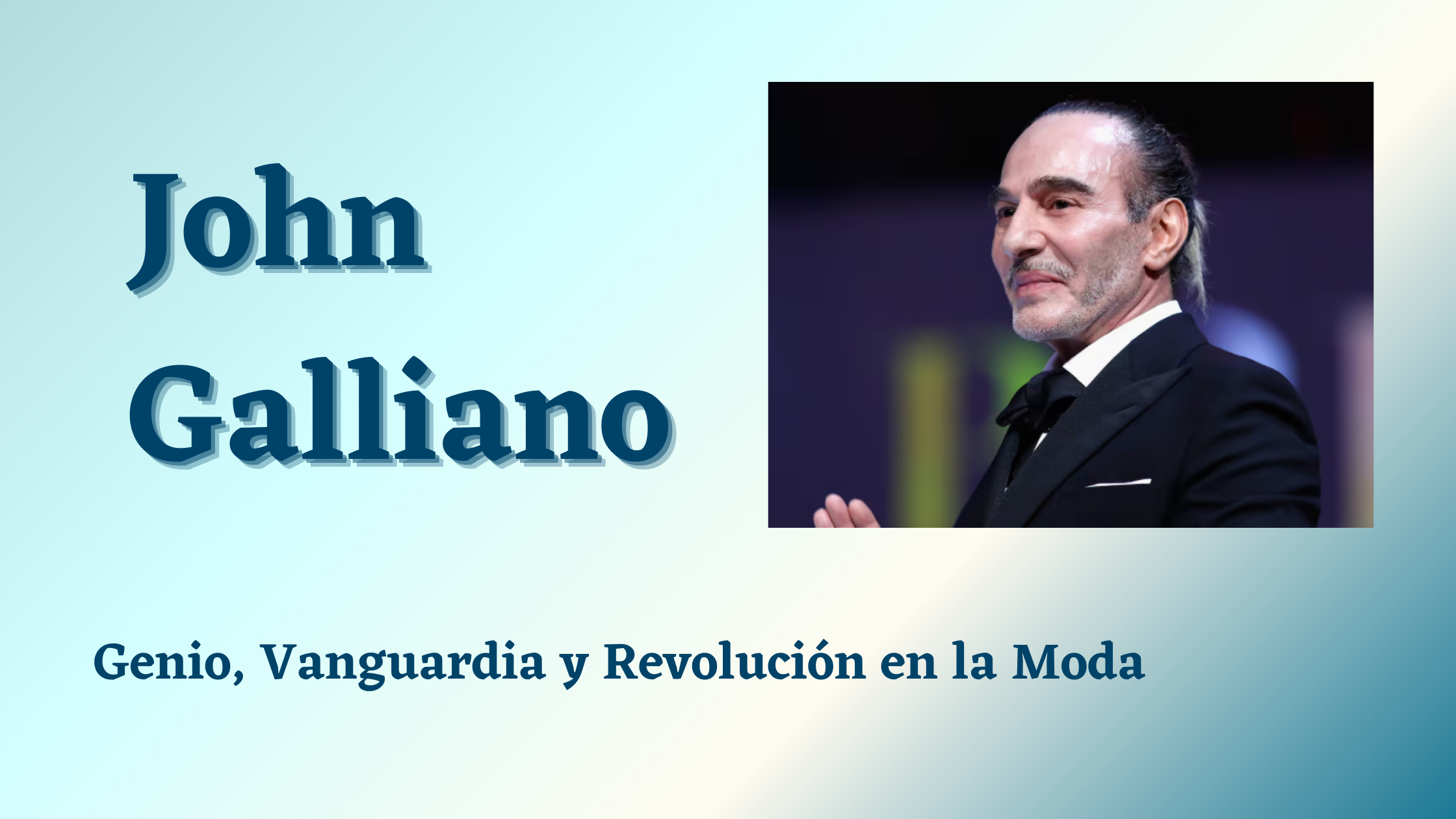 En este momento estás viendo John Galliano: Genio, Vanguardia y Revolución en la Moda