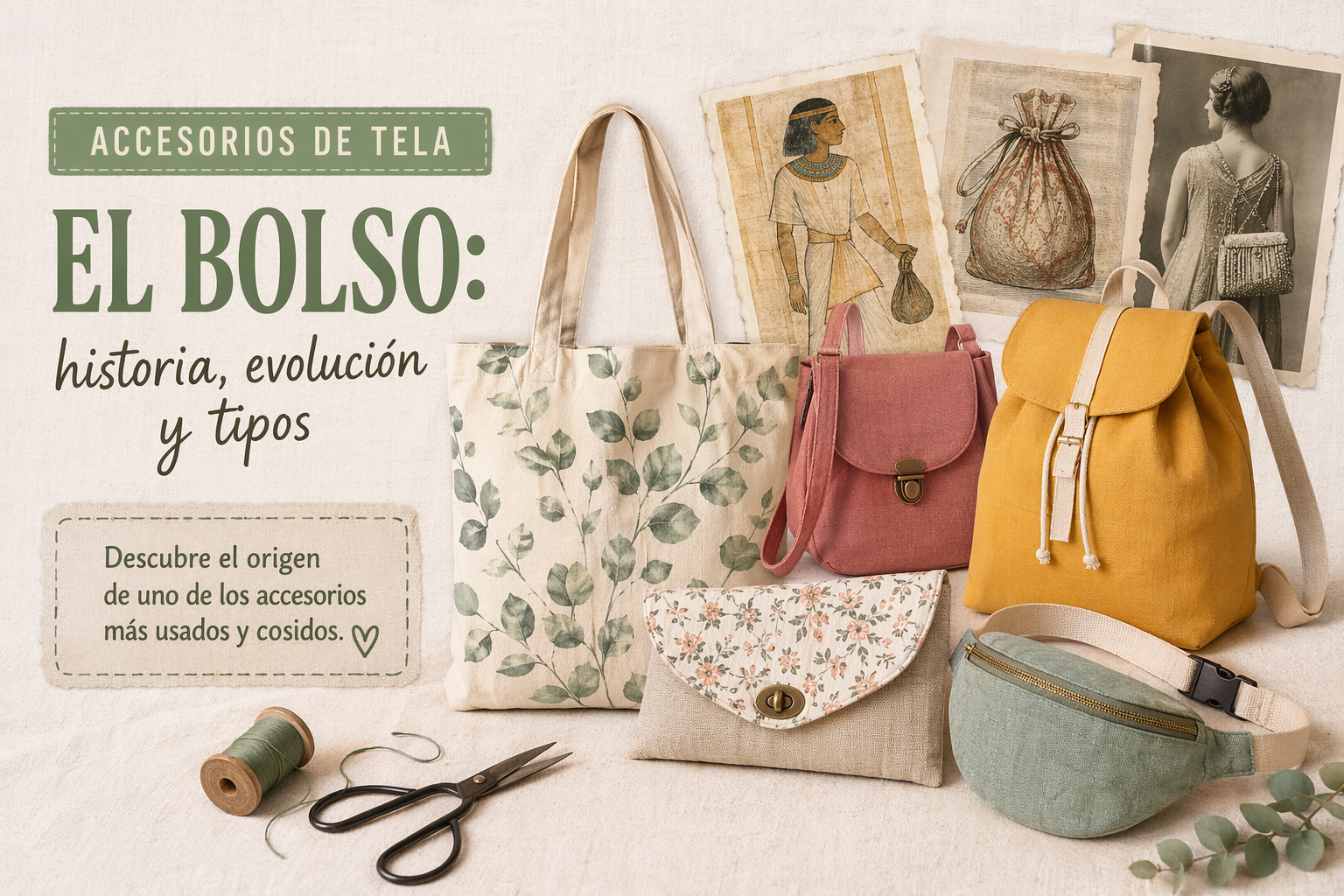 En este momento estás viendo El bolso: historia, evolución y tipos del accesorio imprescindible