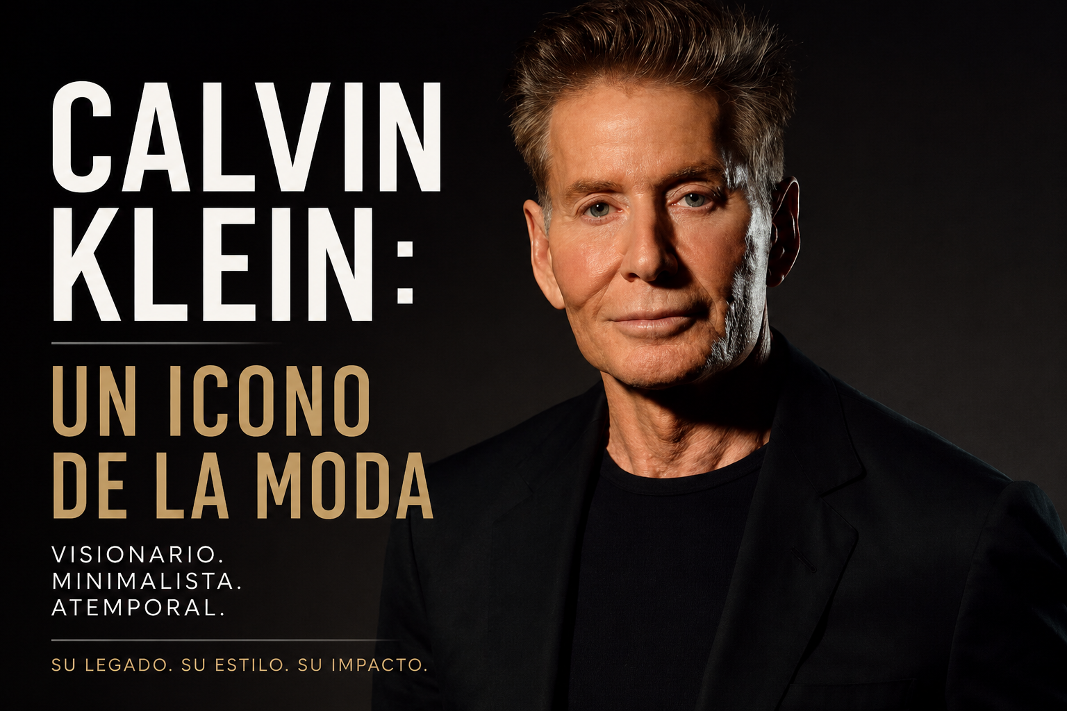 En este momento estás viendo Calvin Klein: el minimalismo que revolucionó la moda moderna