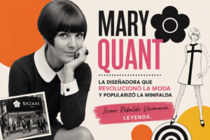 Lee más sobre el artículo Mary Quant, la mujer que acortó faldas y liberó mentes