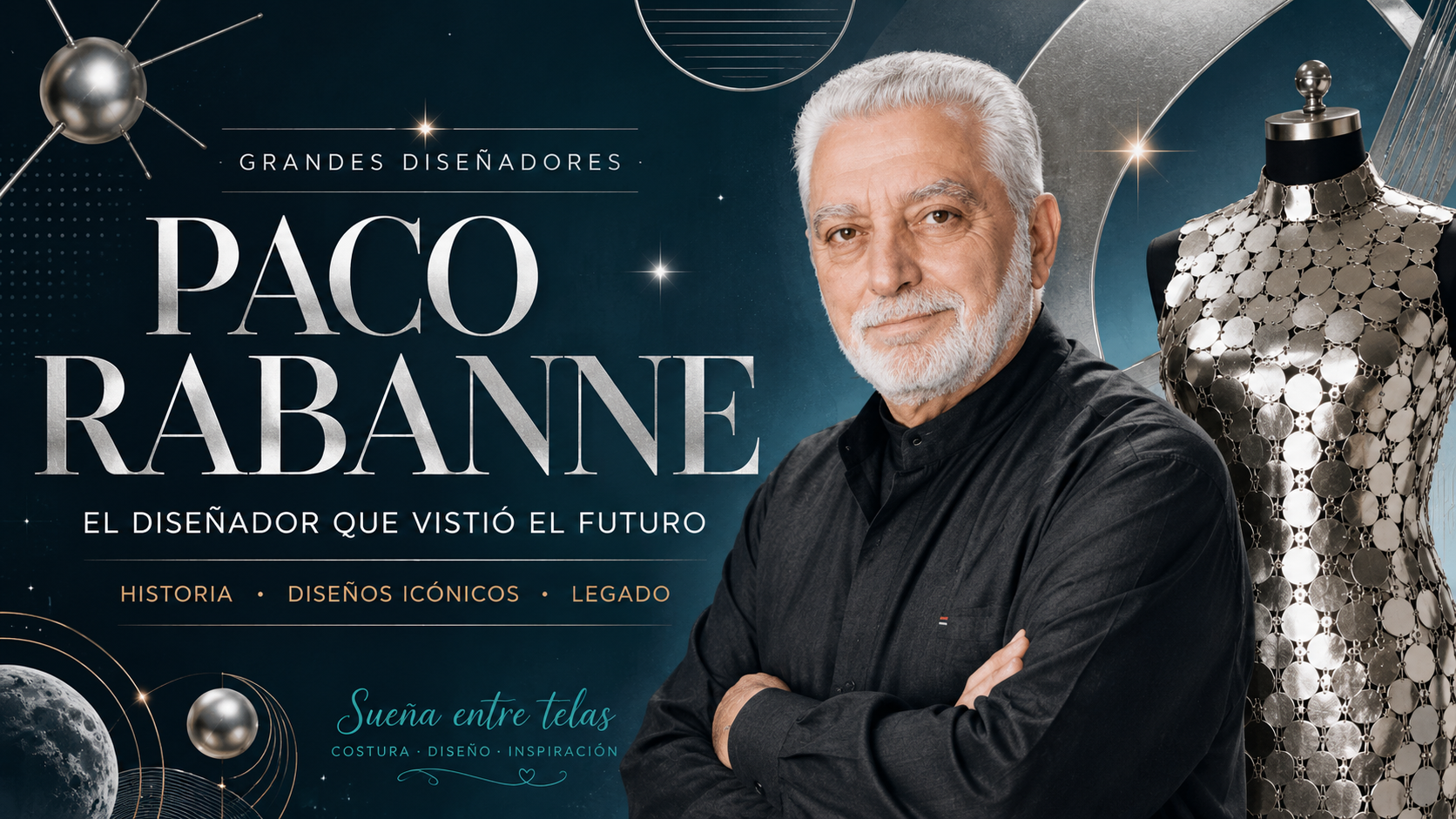 En este momento estás viendo Paco Rabanne: el diseñador que vistió el futuro