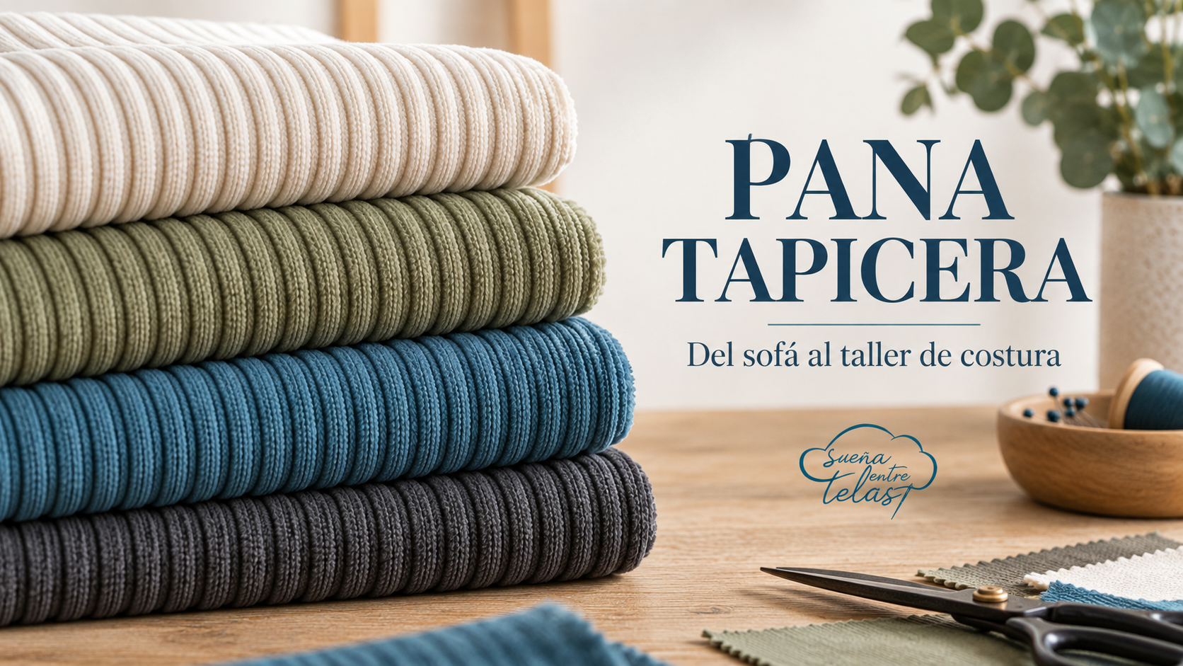 En este momento estás viendo Pana tapicera: del sofá al taller de costura