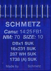 AGUJA INDUSTRIAL 70 CANU 14 SCHMETZ